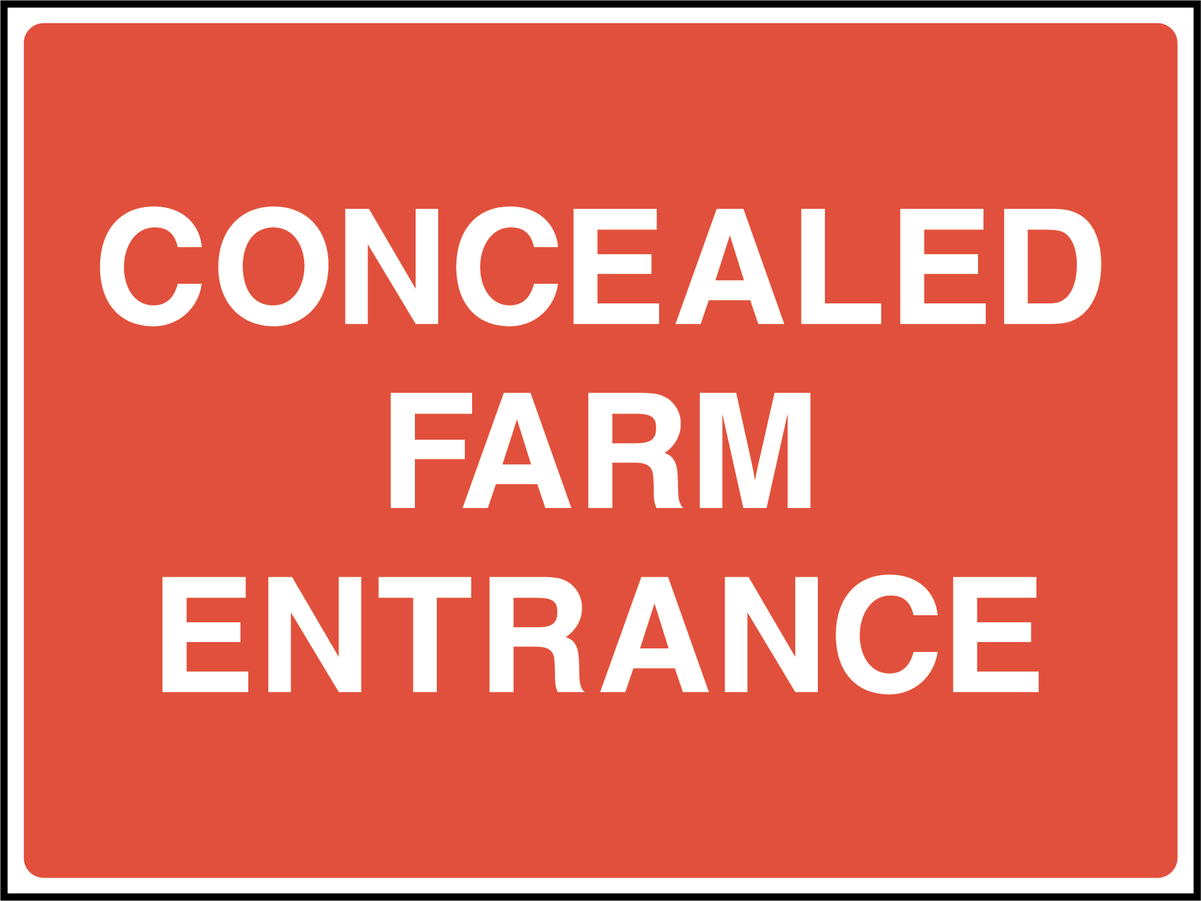 Concealed farm entrance