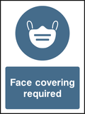 Face covering required
