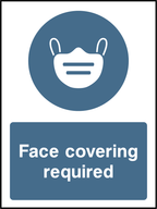 Face covering required