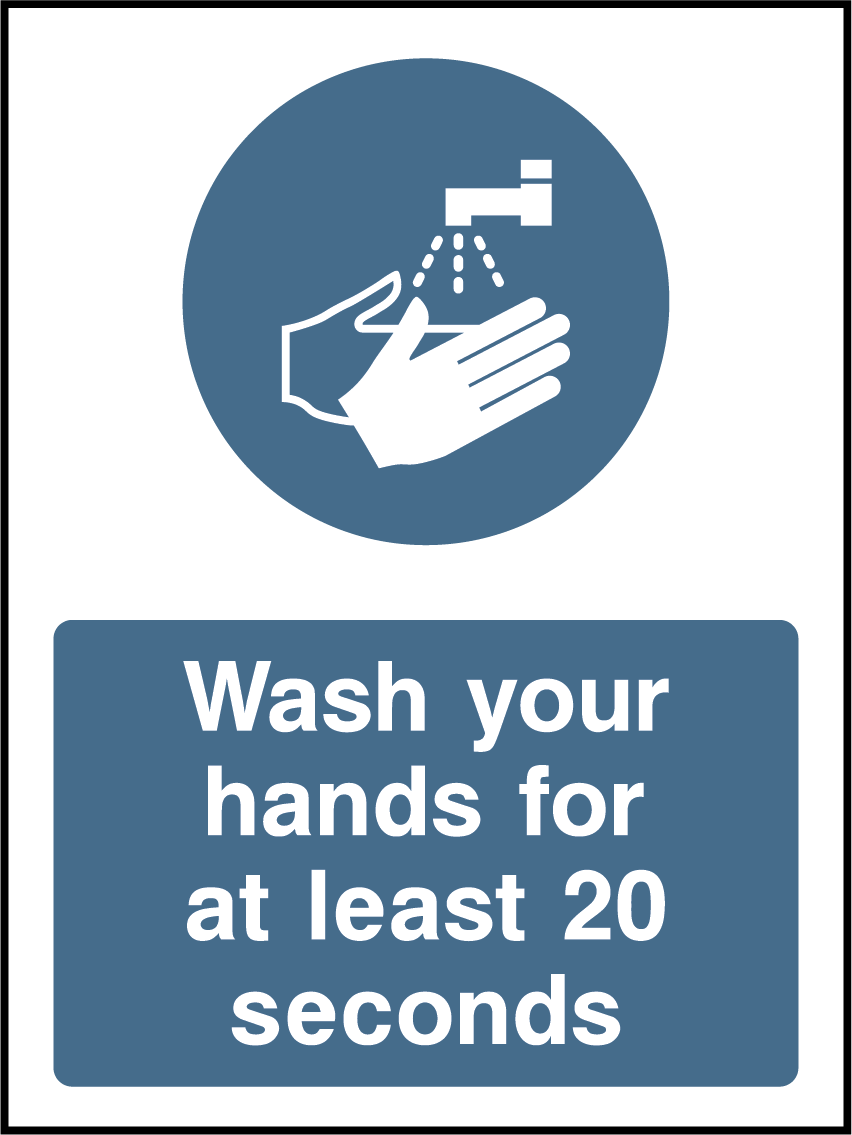 Wash your hands for at least 20 seconds (V1)