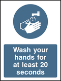 Wash your hands for at least 20 seconds (V1)
