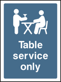 Table service only