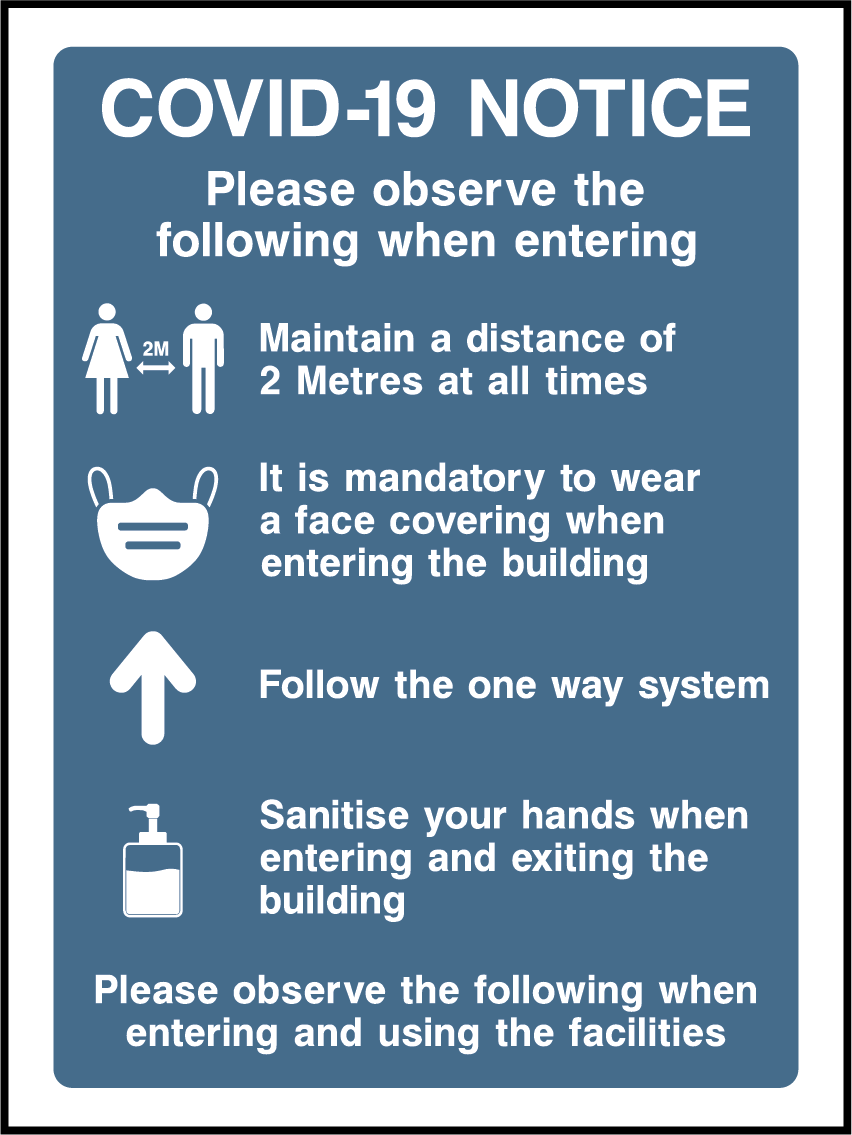 COVID-19 notice (V1)