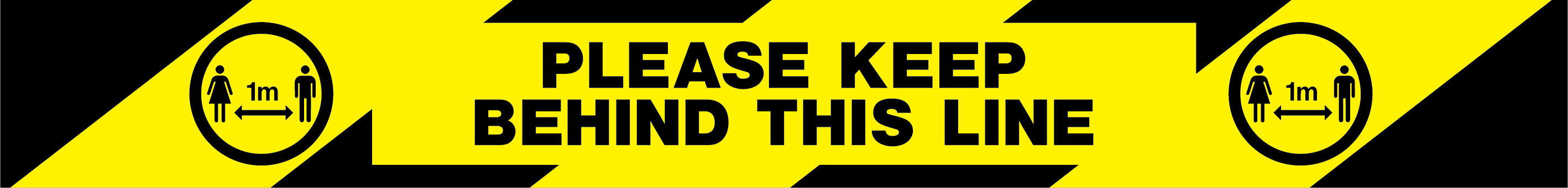 Please keep behind this line (1m)