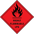 Highly flammable LPG