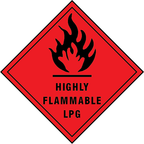 Highly flammable LPG