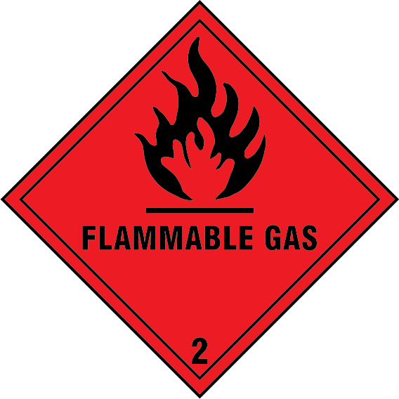 Flammable gas