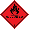 Flammable gas
