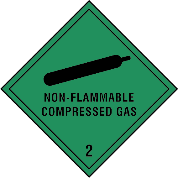 Non flammable compressed gas (2)