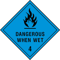 Dangerous when wet