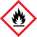 Flammable mark
