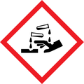 Corrosive mark