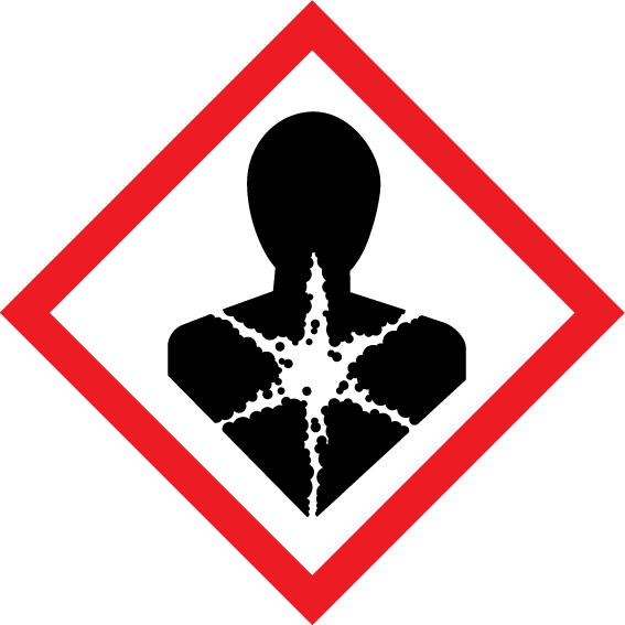 Health hazard mark