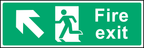 Fire exit (top left arrow)