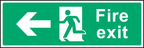 Fire exit (left arrow)