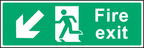 Fire exit (bottom left arrow)