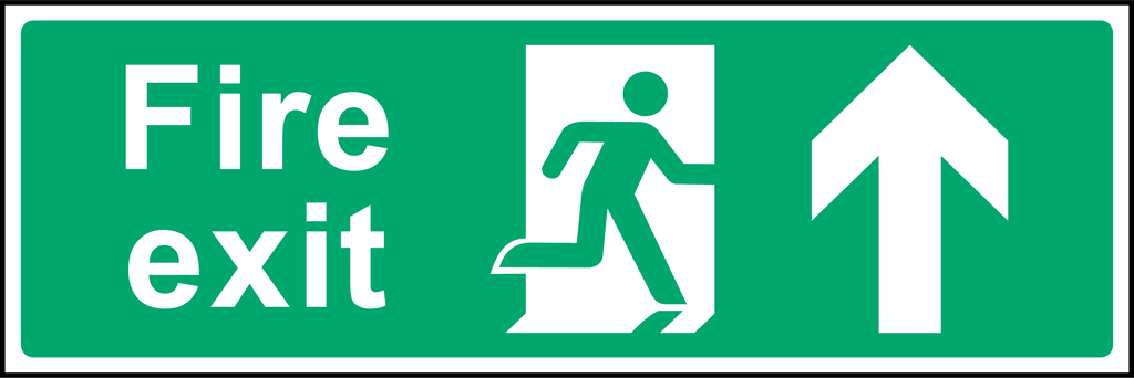Fire exit (up arrow)