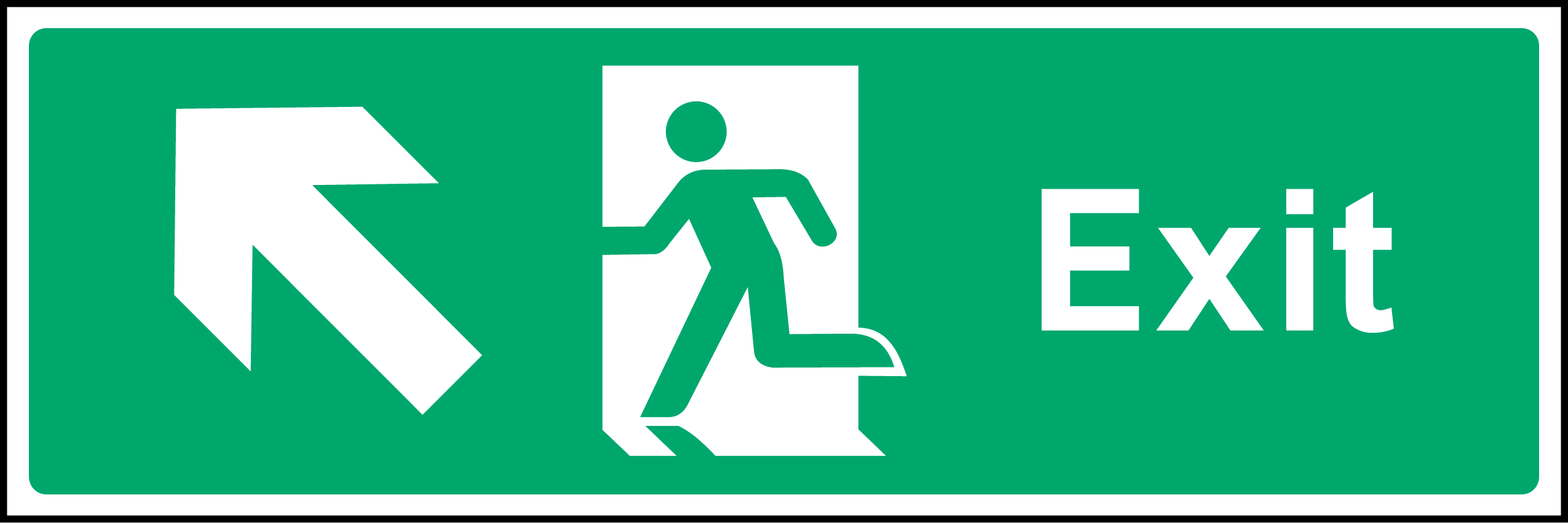Exit (top left arrow)