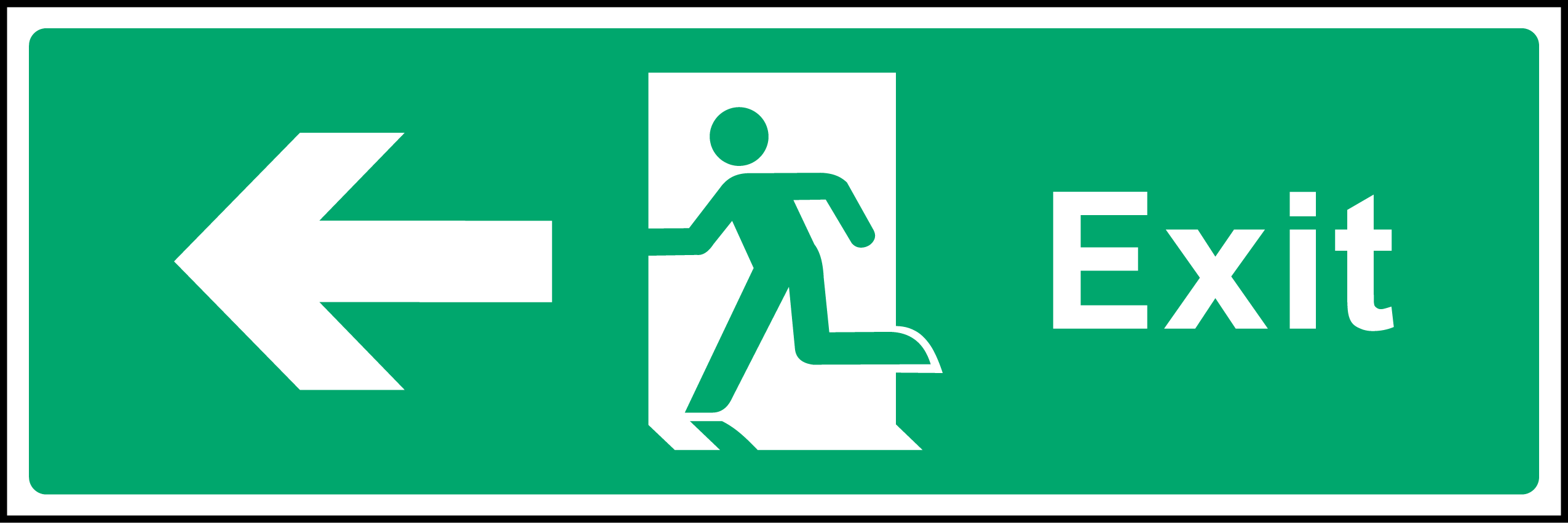 Exit (left arrow)