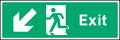 Exit (bottom left arrow)