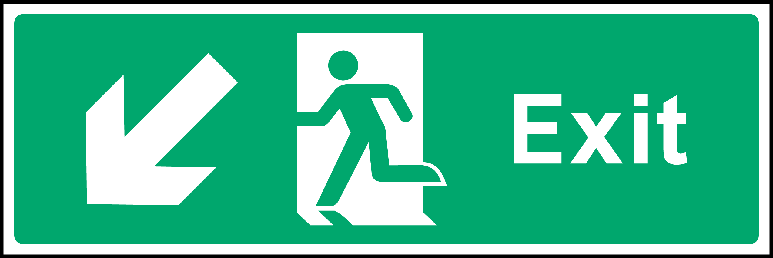 Exit (bottom left arrow)