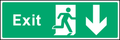 Exit (down arrow)