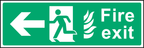 Fire exit V2 (left arrow)