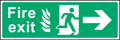 Fire exit V2 (right arrow)