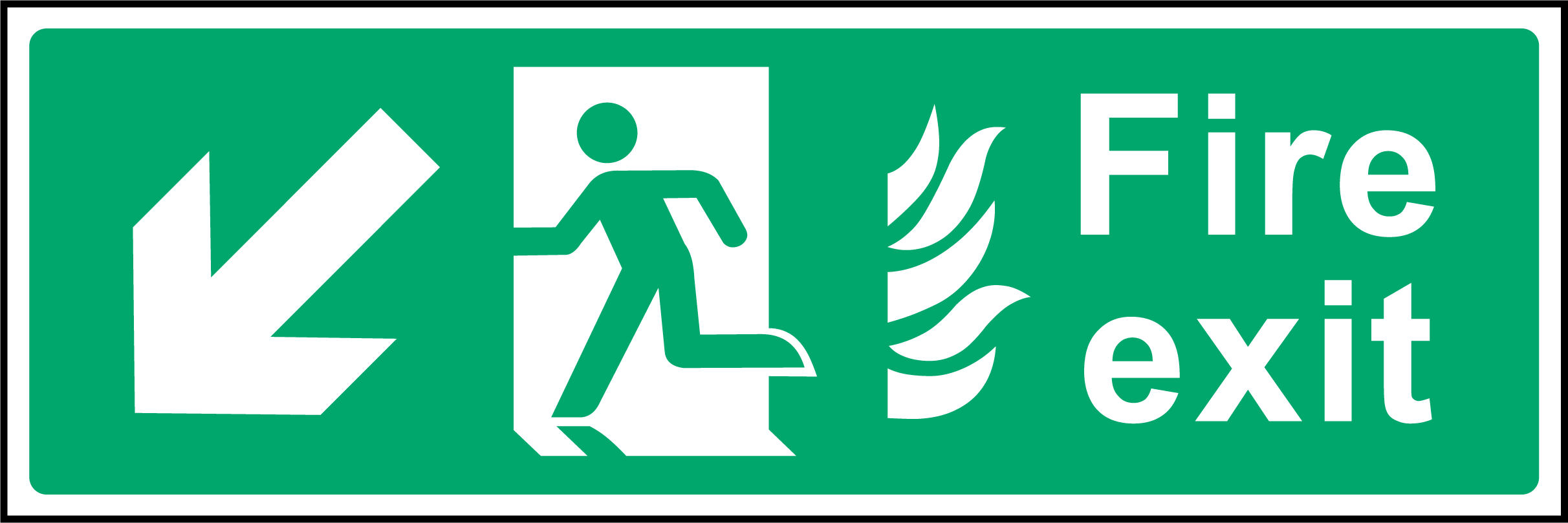 Fire exit V2 (bottom left arrow)