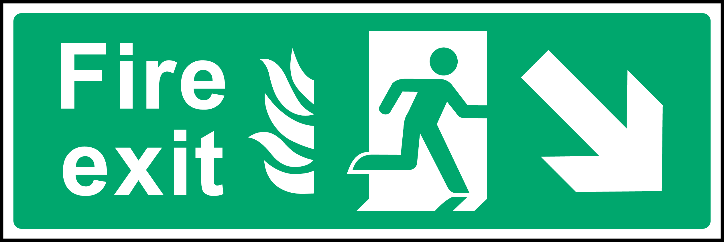 Fire exit V2 (bottom right arrow)
