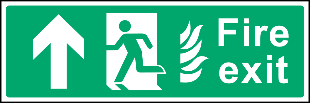 Fire exit V2 (up arrow)