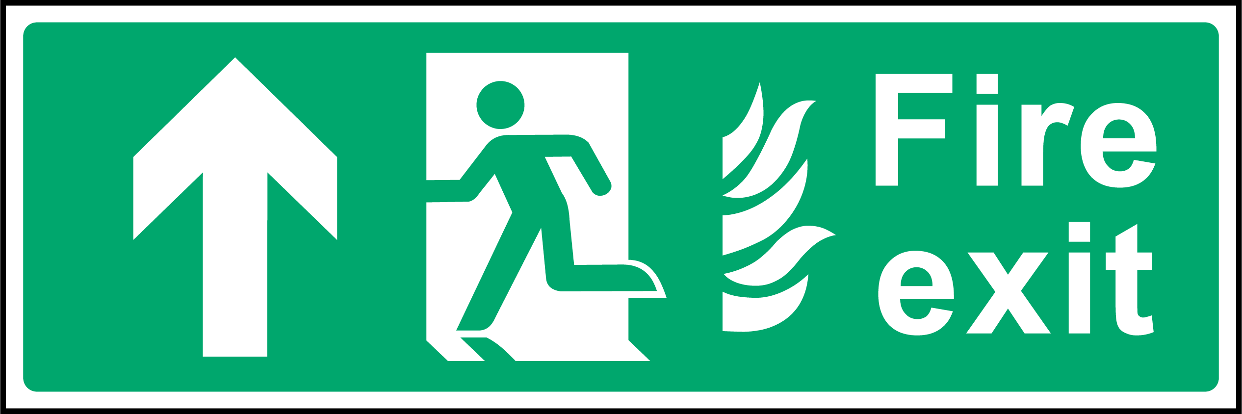 Fire exit V2 (up arrow)