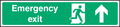 Emergency exit (up arrow)
