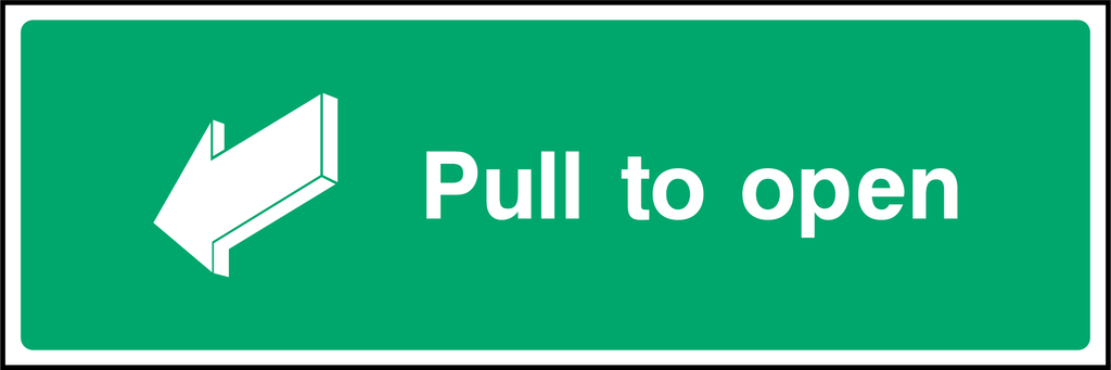 Pull to open