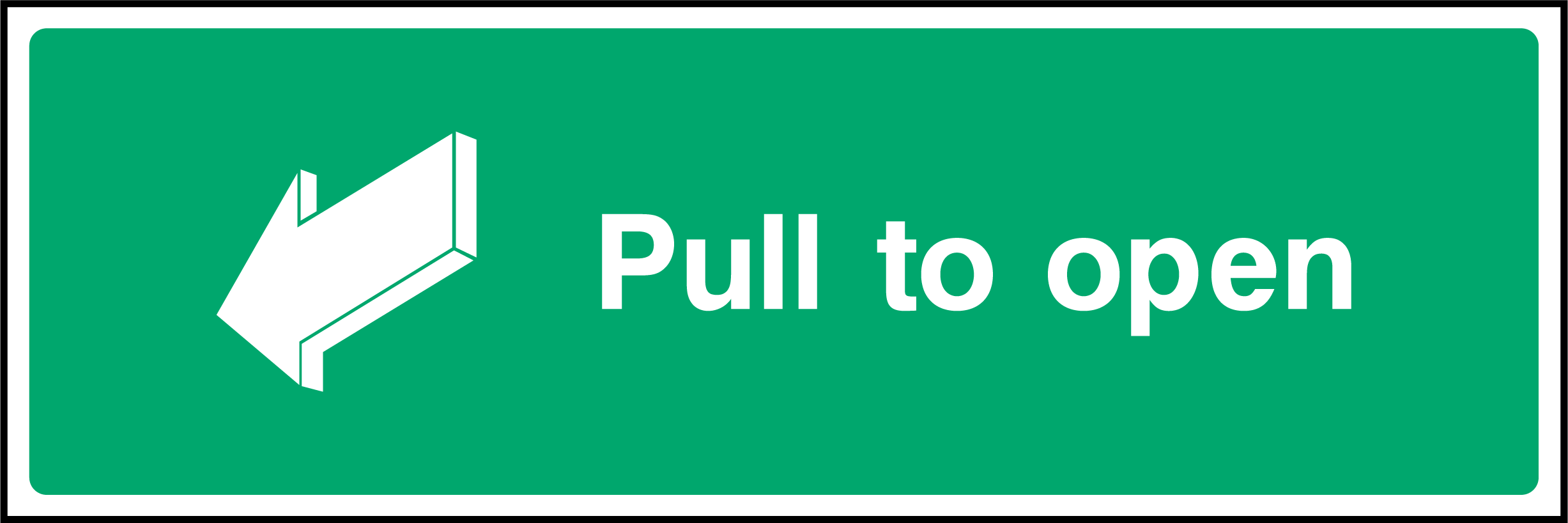 Pull to open