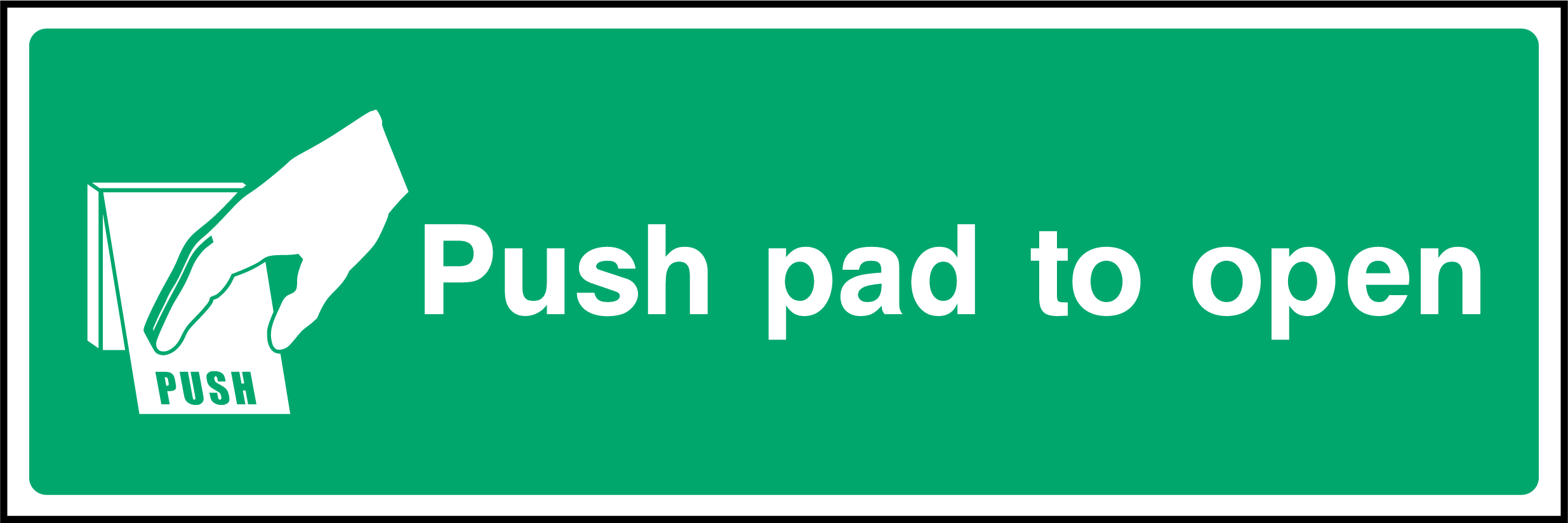 Push pad to open (V1)