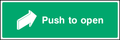 Push to open