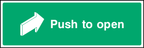 Push to open