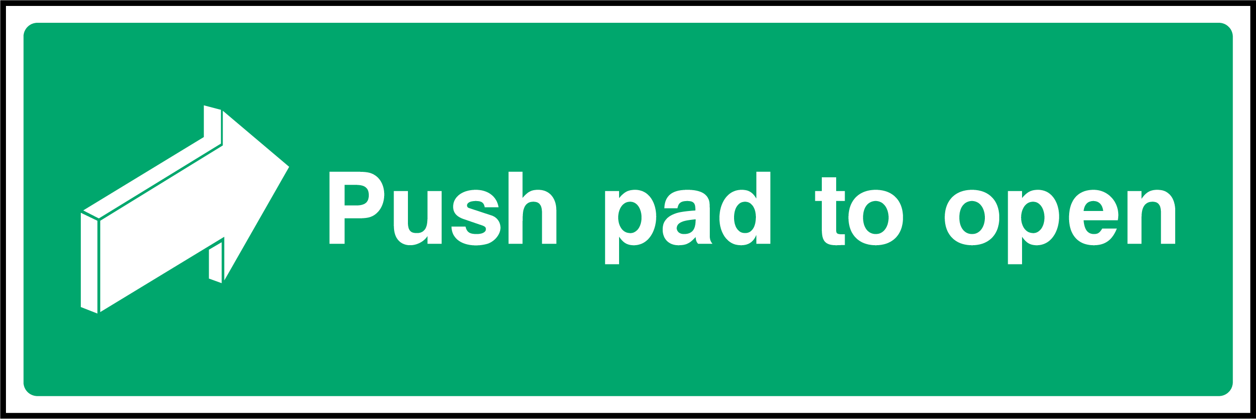 Push pad to open (V2)