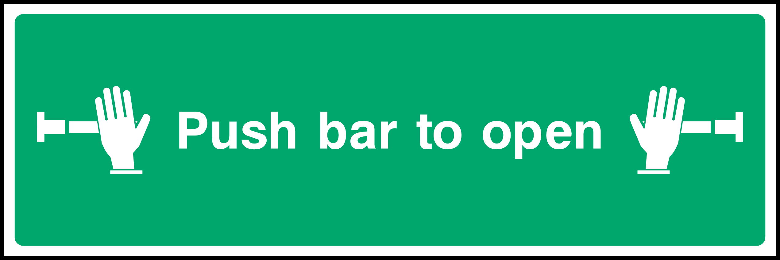 Push bar to open (V2)