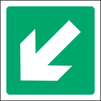 Bottom left arrow