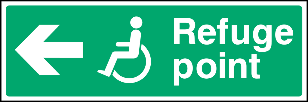 Refuge point (left arrow)