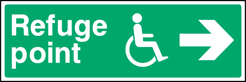 Refuge point (right arrow)