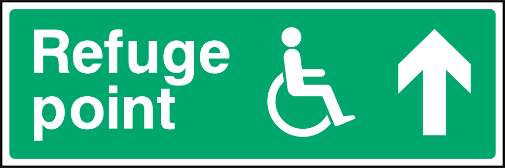 Refuge point (up arrow)