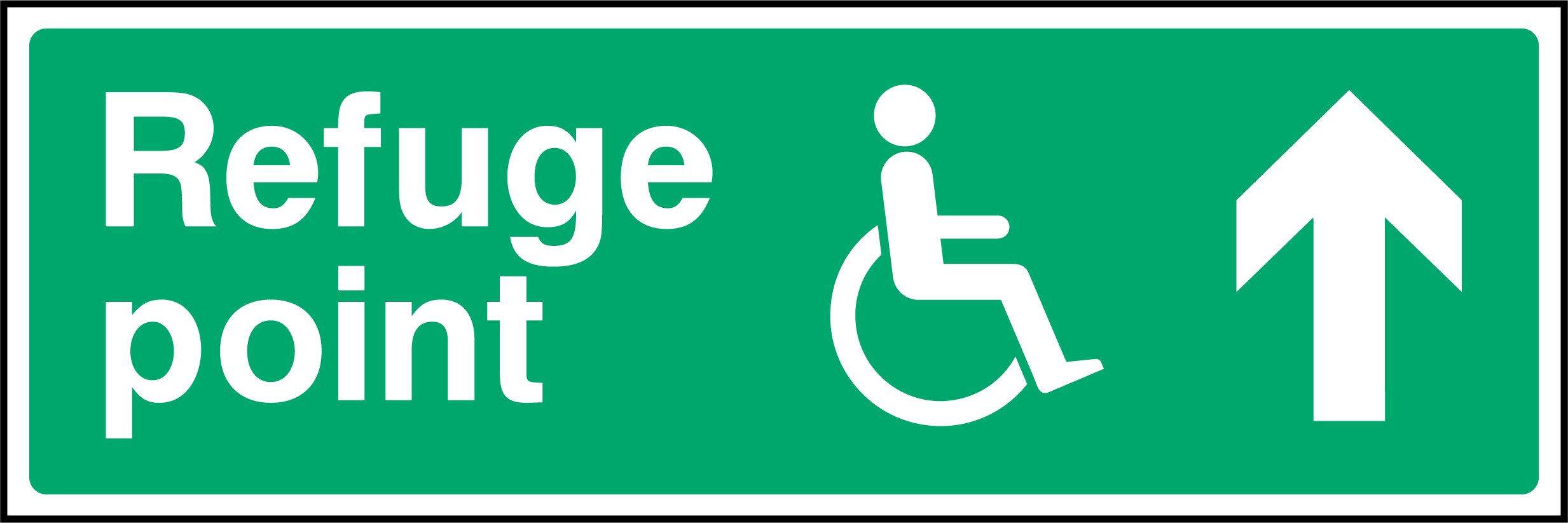 Refuge point (up arrow)