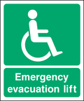 Emergency evacuation lift