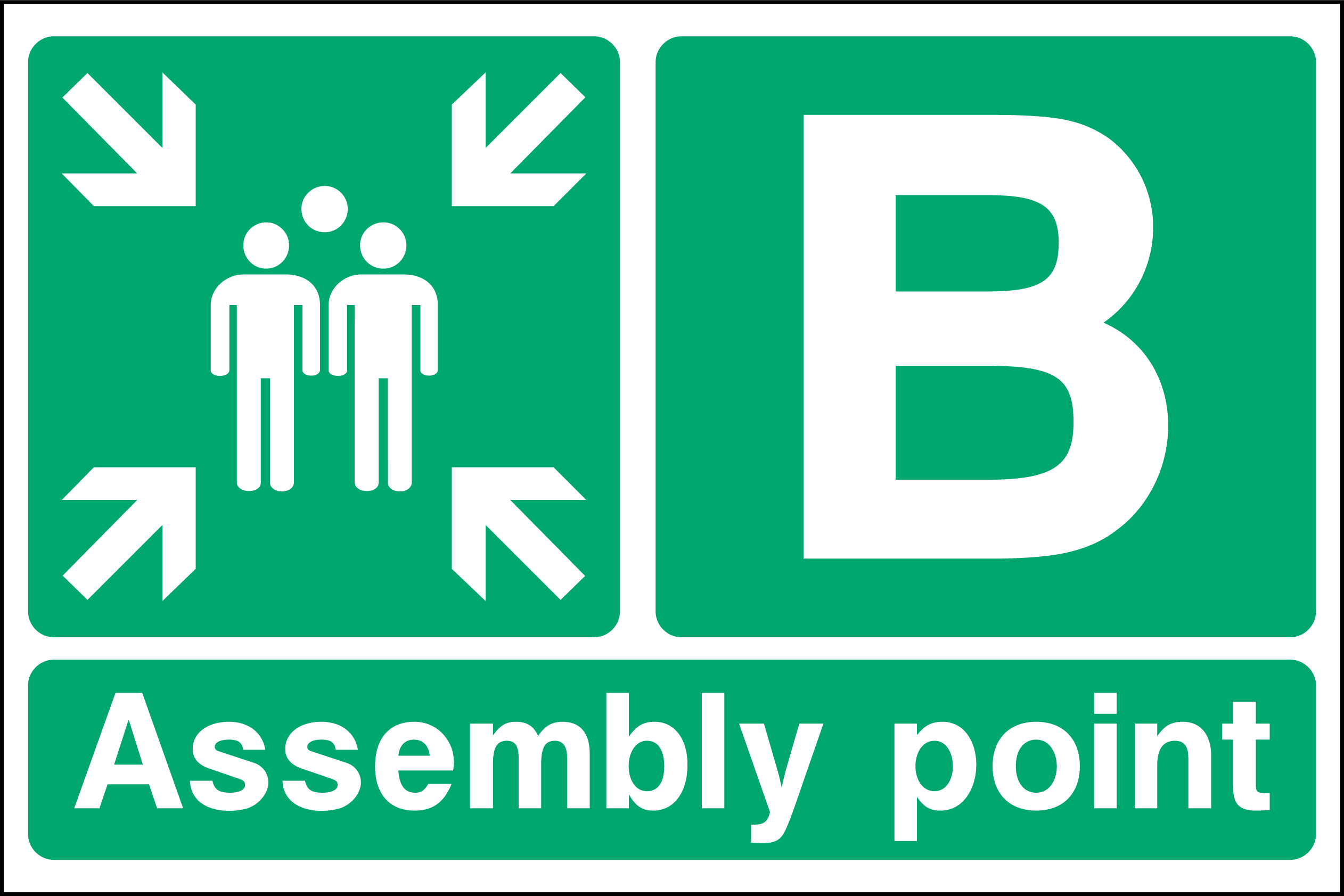 Assembly point B (V1)