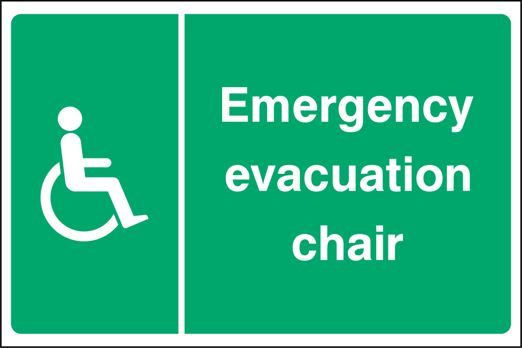 Emergency evacuation chair