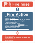 Fire hose, fire action