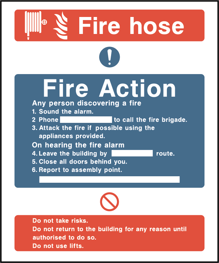 Fire hose, fire action